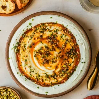5-Minute Whipped Goat Cheese with Hot Honey