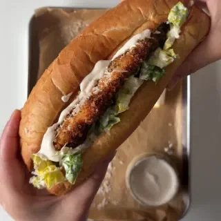 Crispy Ceasar Chicken Sandwhich