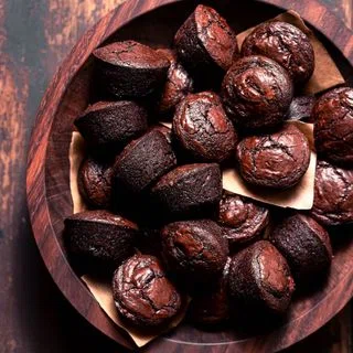 Fudgy Espresso Brownie Bites