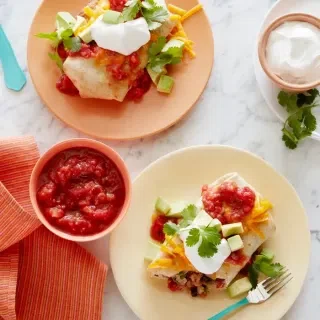 Vegetarian Chimichangas