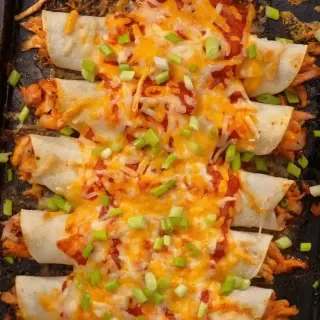 Cheesy Chicken Enchiladas