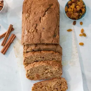 Cinnamon Raisin Quick Bread