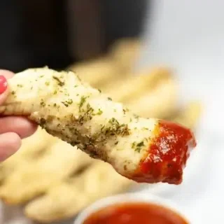 Air Fryer Garlic Breadsticks