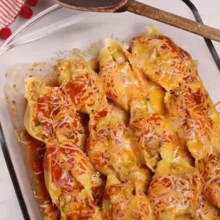 Mexican Stuffed Shells with Veal