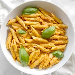 Vegan Roasted Red Pepper Pasta