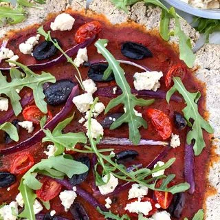 Cassava Flour Pizza Crust (Vegan & Paleo)
