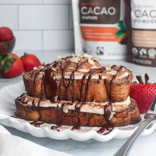Vegan Tiramisu French Toast