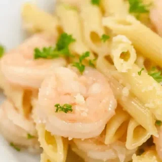 Parmesan Shrimp Pasta