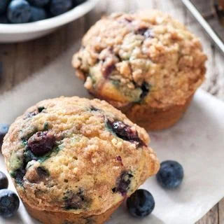 Old Fashioned Blueberry Muffins