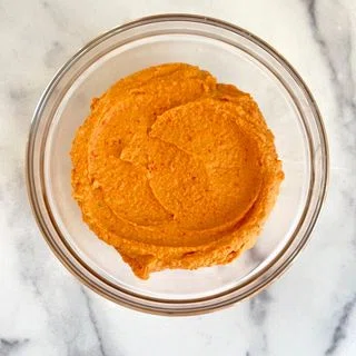 Roasted Red Bell Pepper Hummus