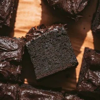Dark Chocolate Malt Snack Cake