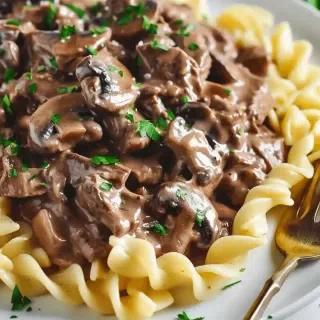 Venison Stroganoff