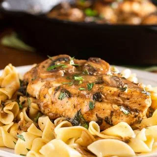 Chicken Marsala Pasta