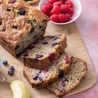 Banana Berry Bread