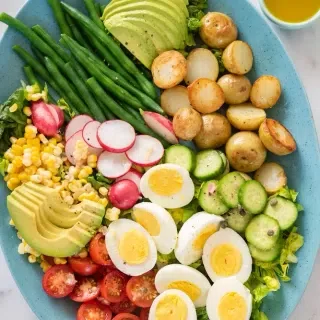 Vegetarian Nicoise Salad