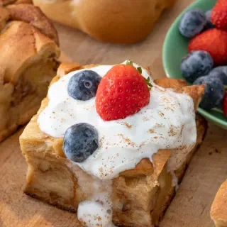 Challah Bread Pudding
