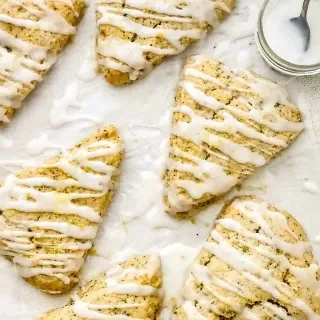 Lemon Poppy Seed Scones