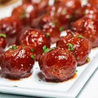 Cranberry Sweet and Spicy Meatballs