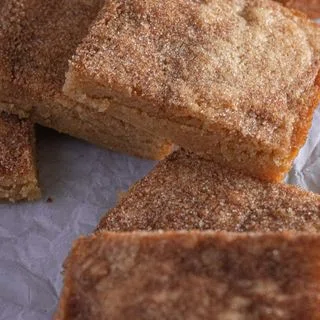 Brown Butter Snickerdoodle Blondies