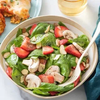 Strawberry Spinach Salad