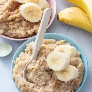 Banana Quinoa Rice Pudding
