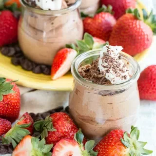 Eggless Chocolate Mousse
