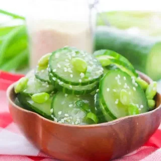 Cucumber Edamame Salad