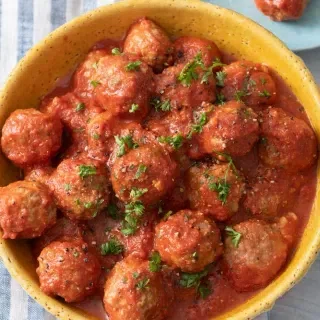 Cheesy Meatballs