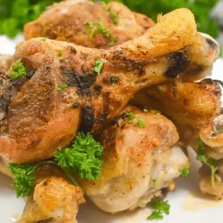 Spicy Roasted Chicken Legs