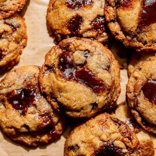 Brown Butter Milk Chocolate Chip Toffee Cookies