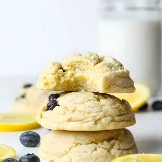 Lemon Blueberry Cookies