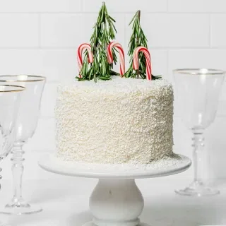 Coconut Snowball Cake