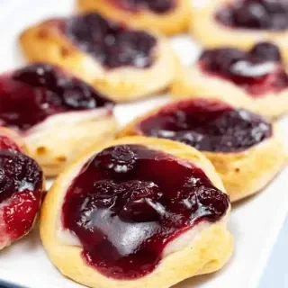 Air Fryer Cherry Danish