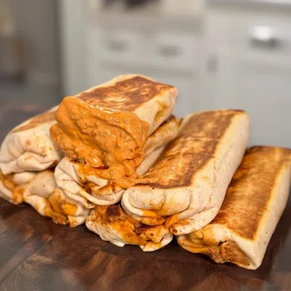 High Protein Creamy Chipotle Burrito Meal Prep