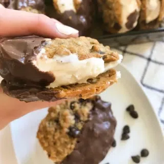 Cookie Ice Cream Sandwiches