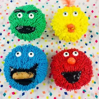 Sesame Street Cupcakes