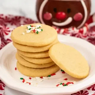 No Spread Sugar Cookies