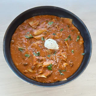 One Pot Lasagna Soup