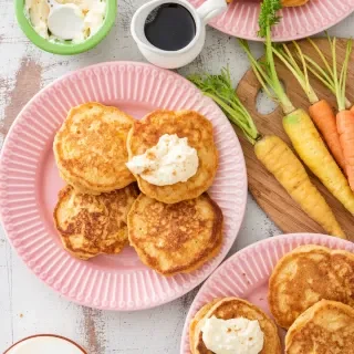 Carrot Cake Pancakes