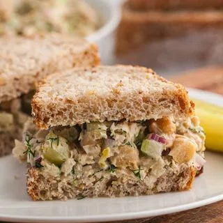 Chickpea Tuna Salad