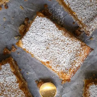 Brown Butter Pumpkin Gooey Butter Cake