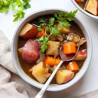 Vegetarian Beef Stew (Vegan)