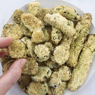 Vegan Fried Pickles