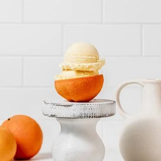Easy Homemade Orange Sherbet