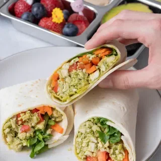 Chicken Pesto Wraps