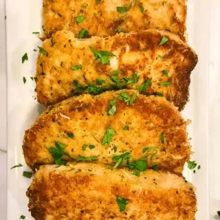 Baked Breaded Pork Chops