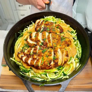 Chicken Zucchini Pasta Meal Prep