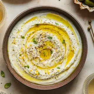10-Minute Lemony Whipped Ricotta Dip