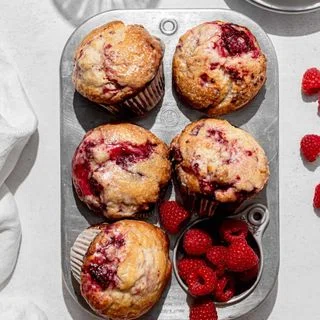 Lemon Raspberry Muffins