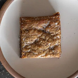 Brown Butter Gingerbread Chocolate Chip Blondies